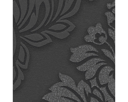 Gros plan d''un papier peint à motifs floraux