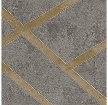 Papier peint intissé 36928-1 Metropolitan Graphique gris vert
