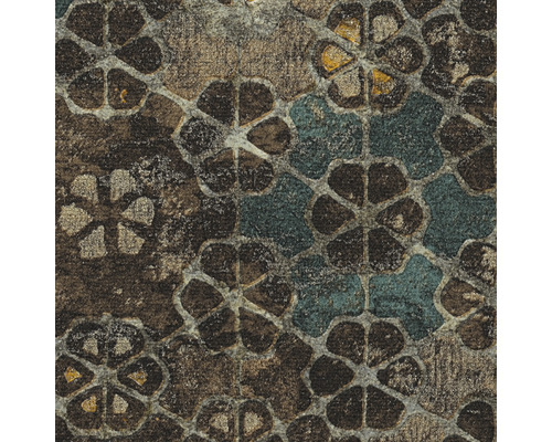 Carreau décoratif à motif floral pour l''intérieur