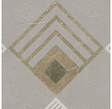 Papier peint intissé 37682-3 New Life graphique gris
