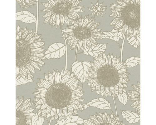 Papier peint avec motif tournesol