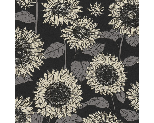 Tapete mit Sonnenblumenmuster