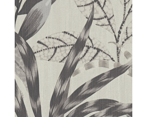 Tapete mit floralem Blattmuster