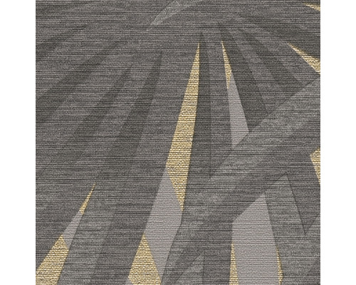 Tapete mit geometrischem Muster in verschiedenen Grautönen