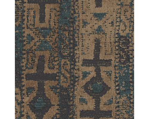 Nahaufnahme eines Teppichs mit Muster