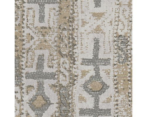 Gros plan d''un tapis avec motif abstrait