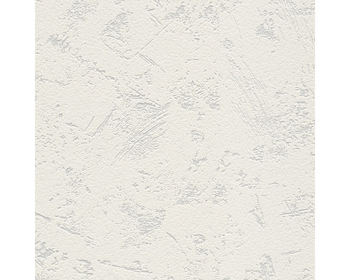 Papier peint intissé 5203-19 crépi taloché blanc