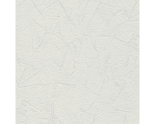 Papier peint intissé 5871-14 crépi ribé blanc