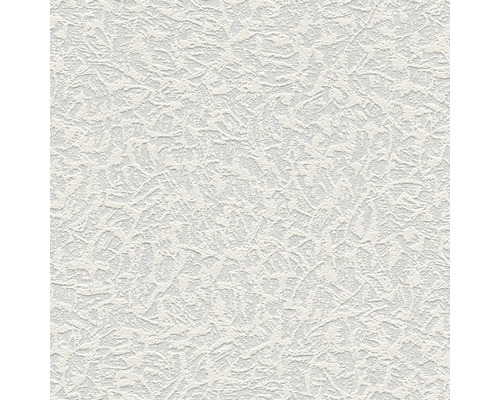 Papier peint intissé 6430-18 crépi fin blanc Papier peint avec structure d''enduit