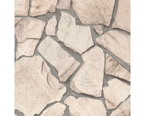 Nahaufnahme einer Wandfliese in Steinoptik