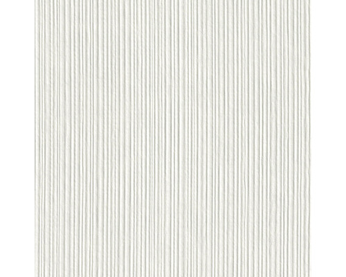 Papier peint intissé 9493-18 Meistervlies ProProtect Creativ gaufré blanc Papier peint avec motif à rayures verticales