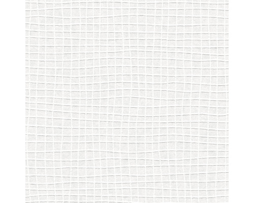 Weisse Keramikfliese mit quadratischem Muster