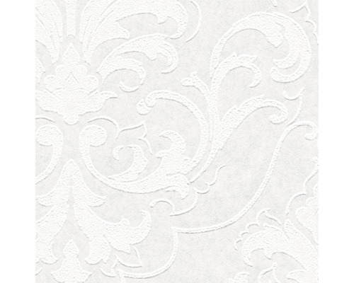 Papier peint intissé 9618-15 Meistervlies 2020 Eco ornement pouvant être peint blanc Papier peint avec motif floral
