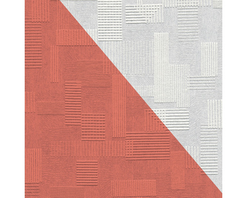 Papier peint à motif géométrique en deux versions