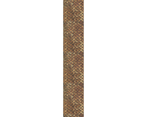 Bordure aspect métal avec motif de tôle larmée