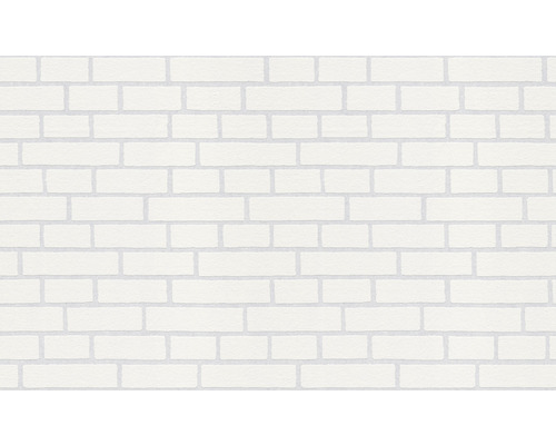 Papier peint brique claire pour intérieur