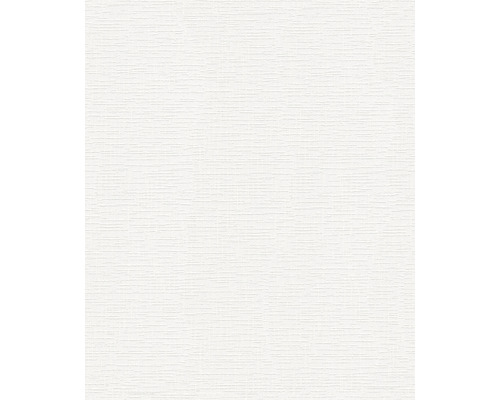 Papier peint ingrain blanc avec une structure fine