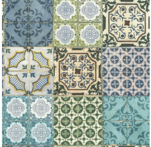 Dekorative Fliesen mit verschiedenen Mustern für Wand und Boden