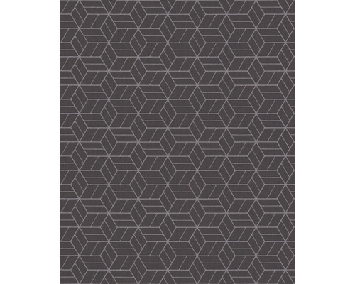 Papier peint textile avec motif géométrique de cubes