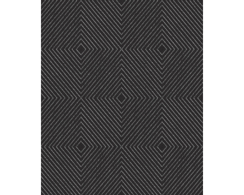 Papier peint avec motif géométrique en losanges