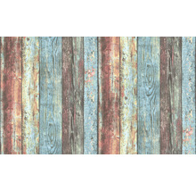 Papier peint avec motif de planches de bois