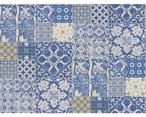 Motifs de différents carreaux avec ornements