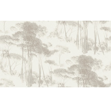 Tapete mit Waldmuster für eine natürliche Wandgestaltung