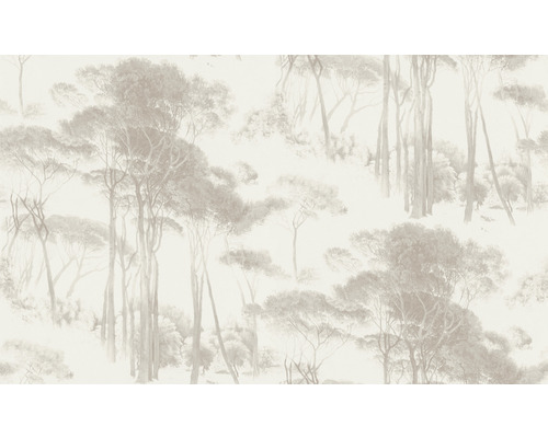 Tapete mit Waldmuster für eine natürliche Wandgestaltung