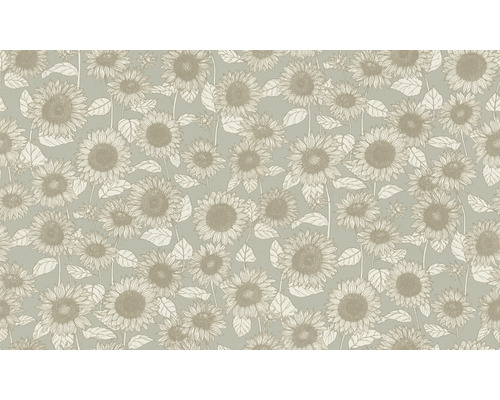 Papier peint à motif de tournesols