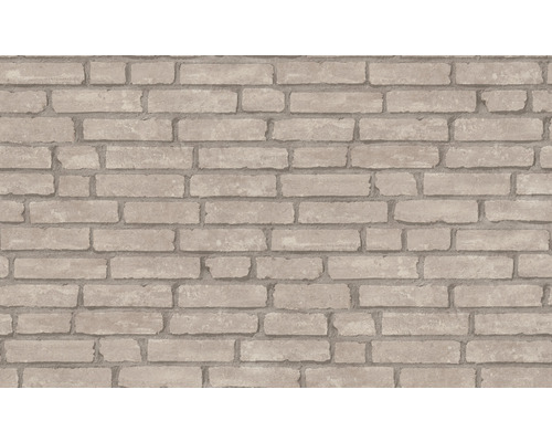Papier peint imitant un mur en briques