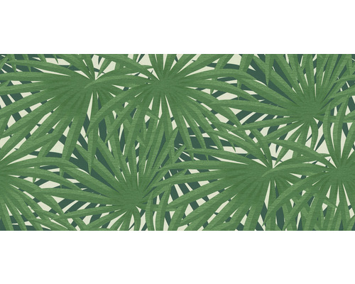 Tapete mit großem Blattmuster