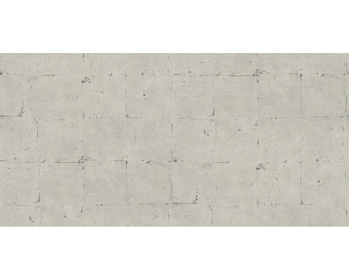 Tapete mit Steinmuster in quadratischer Optik