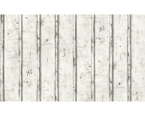 Papier peint avec motif de planches de bois