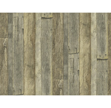 Papier peint avec motif de planches de bois