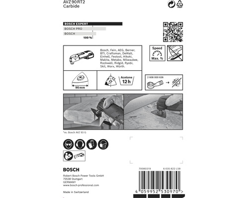 Bosch AVZ 90 RT2 Carbide, accessoire pour outils électriques