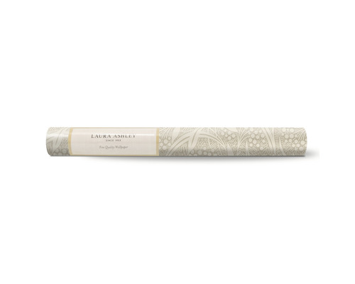 Rouleau de papier peint avec motif de feuilles et de baies