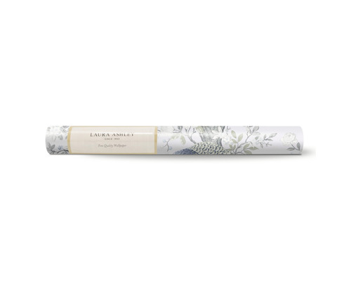 Rouleau de papier peint à motif floral et de paon