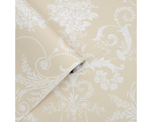 Rouleau de papier peint à motif floral