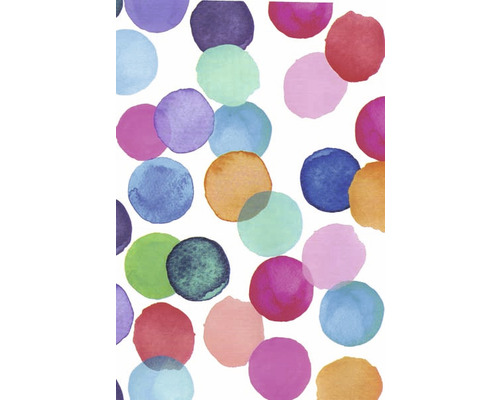 Papier peint à motif à pois