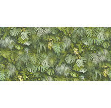 Papier peint décoratif avec des feuilles tropicales