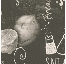 Image avec des citrons, des salières et l''inscription pain et sel