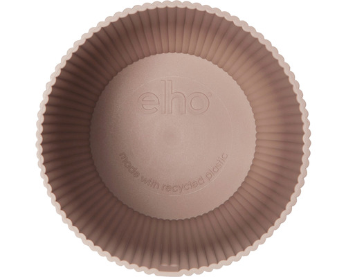 Pot de fleurs en plastique recyclé avec logo Elho