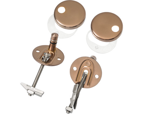 Garniture de vidange de baignoire avec bouchon et matériel de fixation