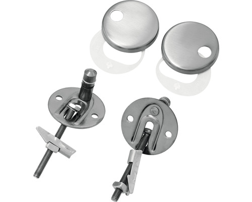 Befestigungsset für WC-Sitze aus Metall