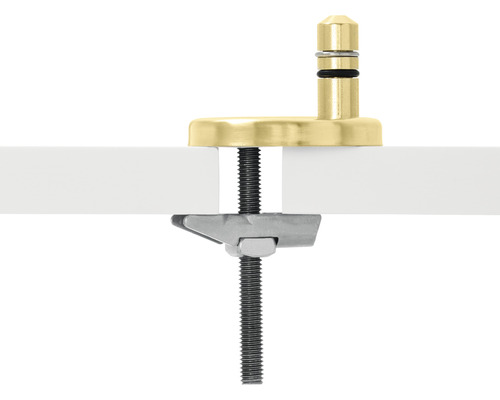 Support de verre avec fixation de table pour plaques de verre