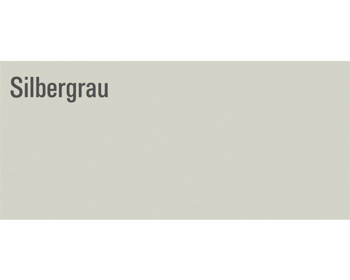 Silbergraue Farbdarstellung