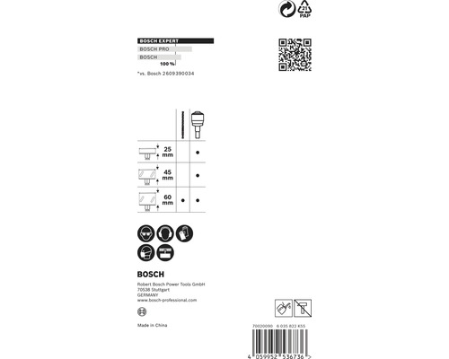 Informations sur le produit Bosch Expert