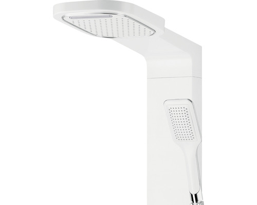 Ensemble de douche avec douche de tête et douchette à main