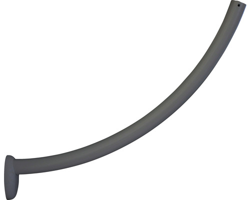 Gebogene Duschvorhangstange zur Wandmontage