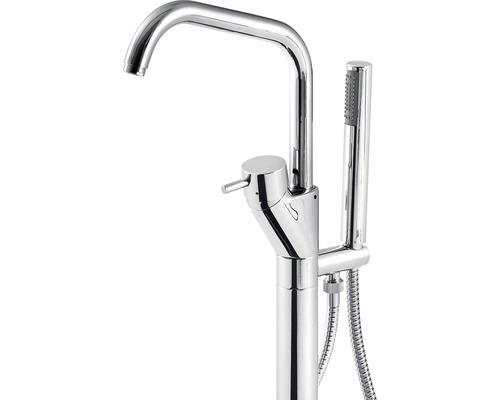 Freistehende Badewannenarmatur mit Handbrause